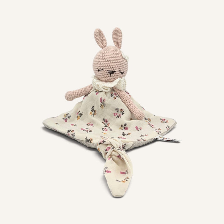 Buni rose poudré avec bras, vue de face