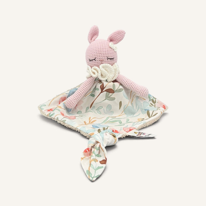 Buni rose col crème avec bras, vue de face