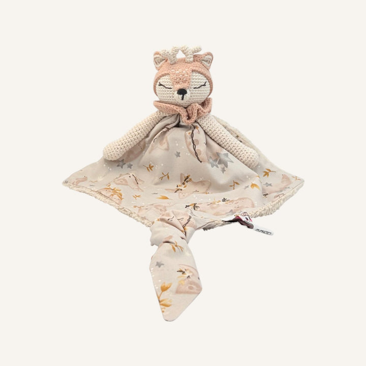 Doudou Kwaii Lambi pêche avec bras, vue de face