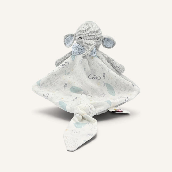 Pachi baleines avec bras, vue de face