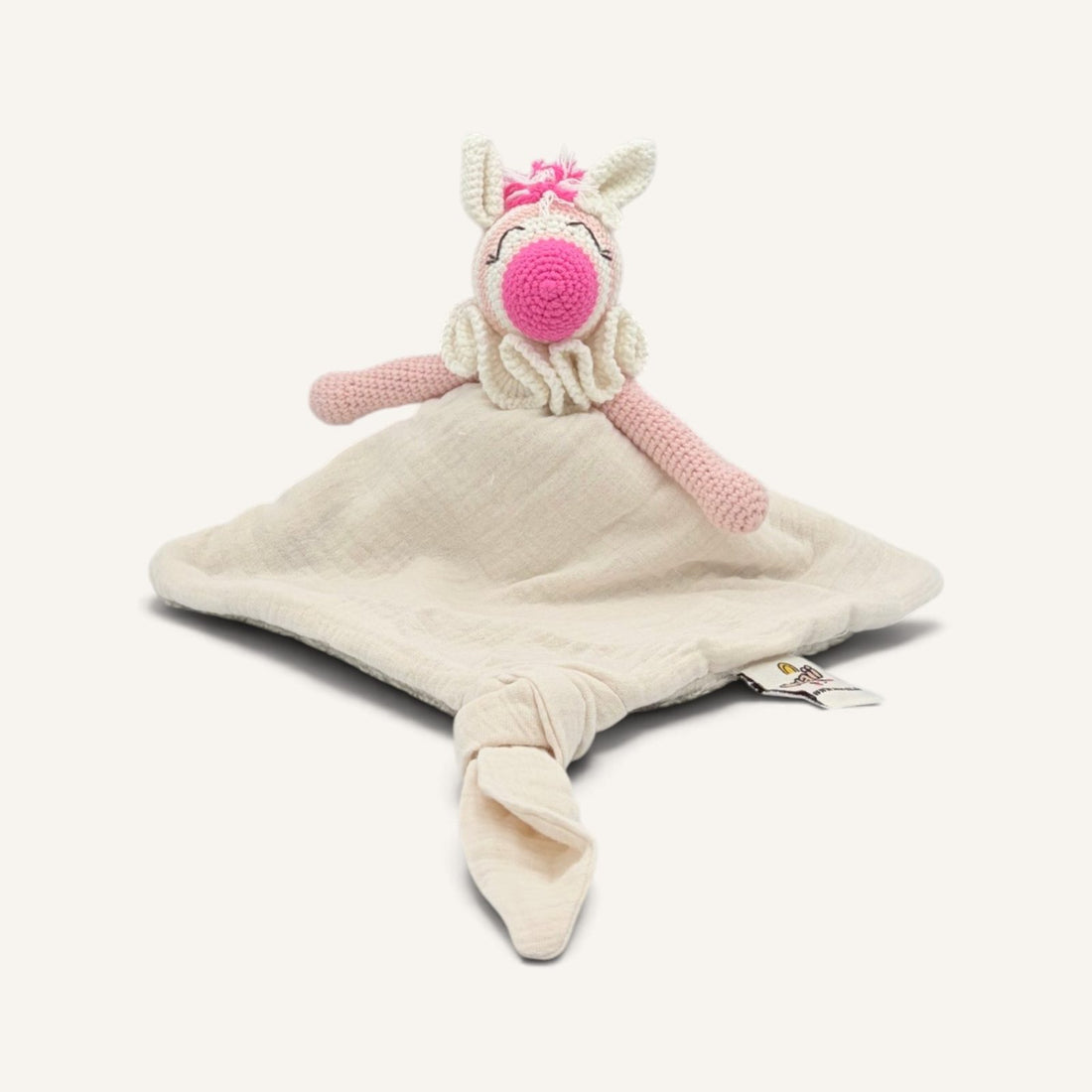 Rey nez fuchsia tissu crème avec bras, vue de face